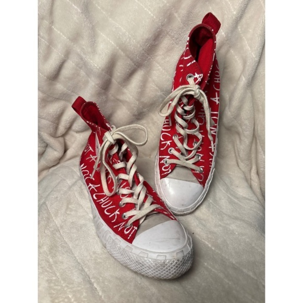 Converse Chuck Taylor All‎ Star High Top Red Sneakers Not a Chuck